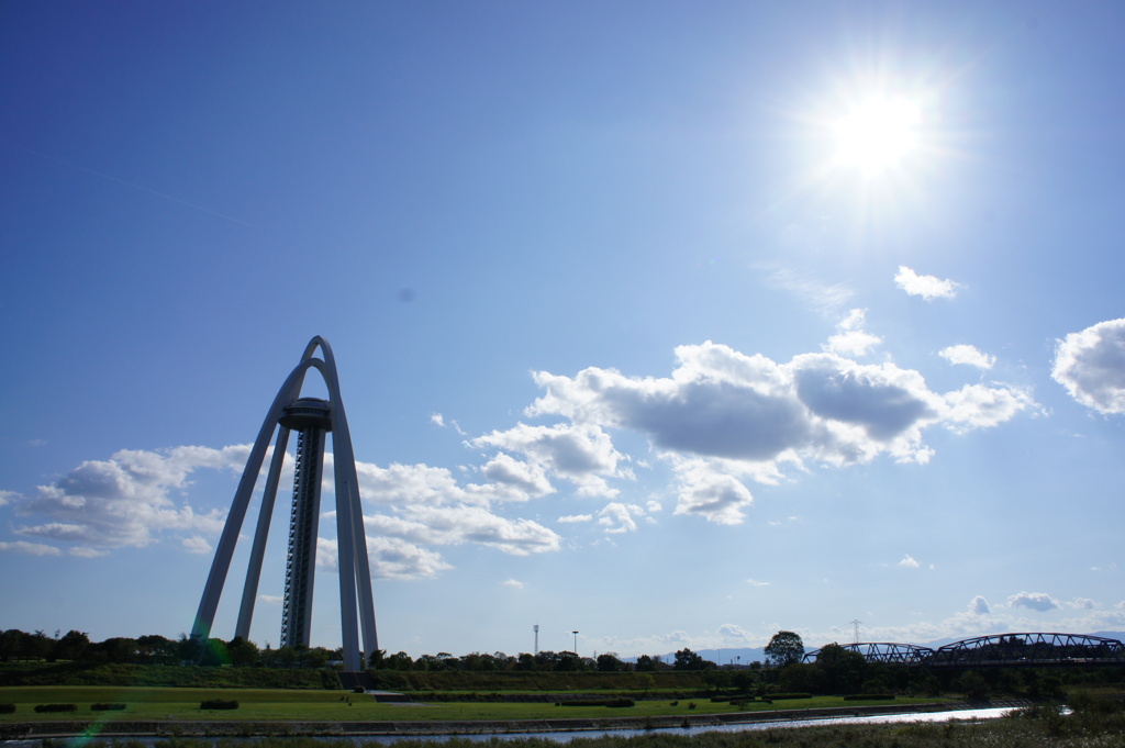 夏の一宮タワー