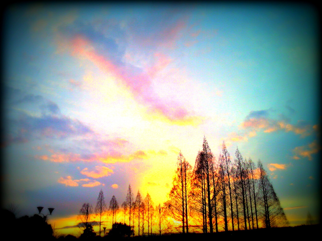 夕焼け空