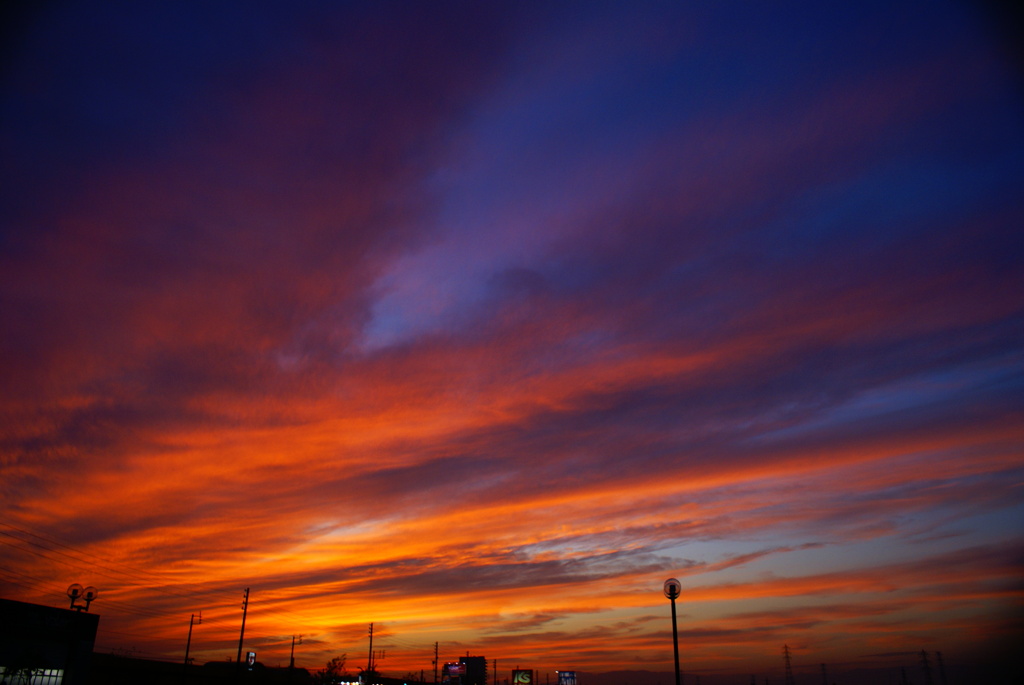 夕焼け空