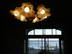 海の見える古い洋館