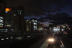 旅の始まりは大阪の街