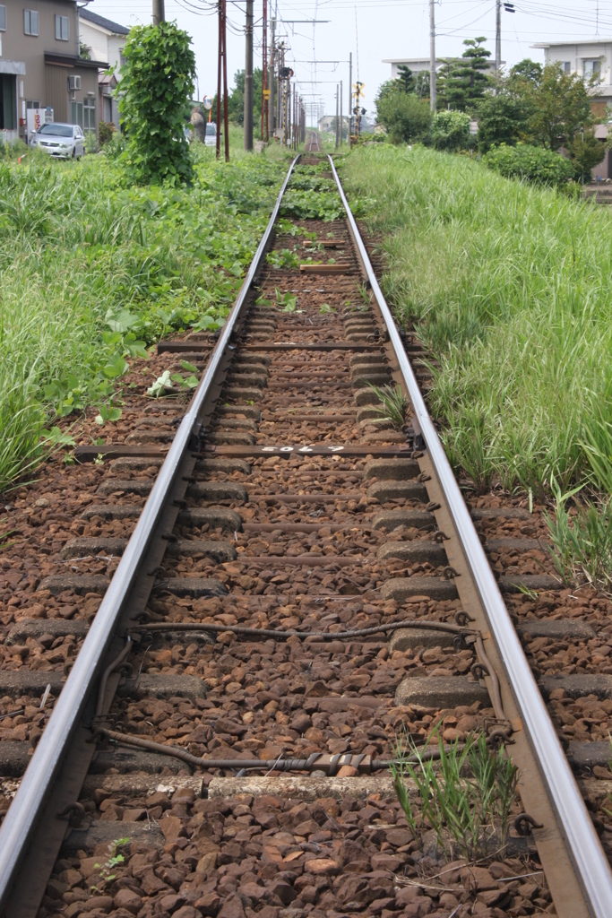 線路は続くよ