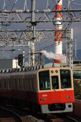 赤胴車と工業地帯