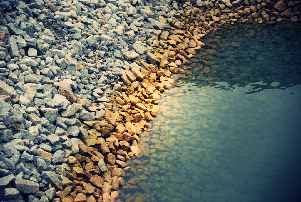 Rock & water