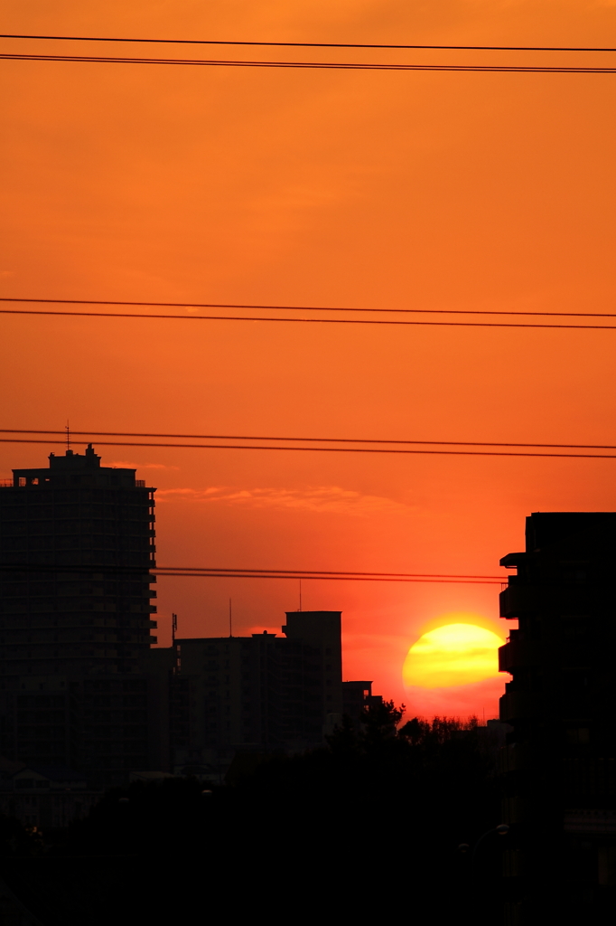 20120110　夕日