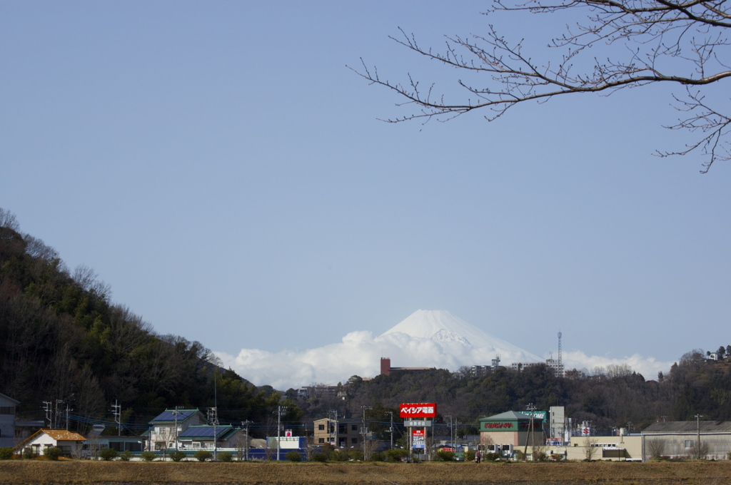 修善寺からの富士山03