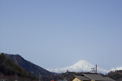 修善寺からの富士山