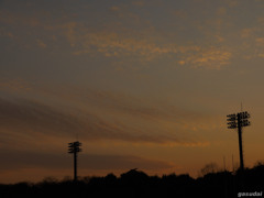 ライト夕日