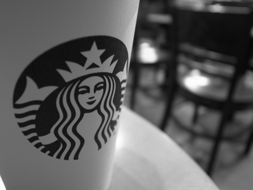 スタバにて。