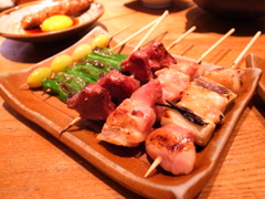 焼き鳥。