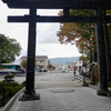松本・諏訪の旅　旧中山道・旧甲州街道合流＠下諏訪