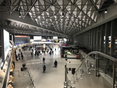 フランクフルト国際空港到着