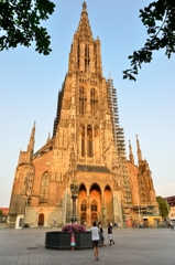 ドイツ＆ベルギーの旅　世界一高いウルム大聖堂
