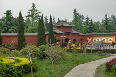 2005年中国の旅２　西門から山門へ 白馬寺＠河南省 洛陽