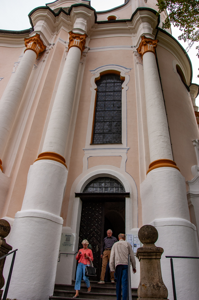 2006年ドイツの旅　ヴィースの巡礼教会出入り口＠シュタインガーデン・ヴィース