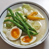 今日の昼食　アベックラーメン（調理後）