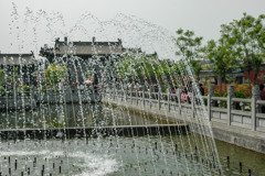 2005年中国の旅２　山門前… 白馬寺＠河南省 洛陽