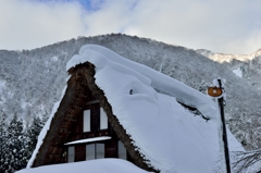 五箇山・菅沼　街灯