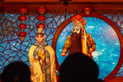 2005年中国の旅１　京劇１ 老舎茶館＠北京