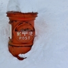 五箇山・菅沼　雪ポスト