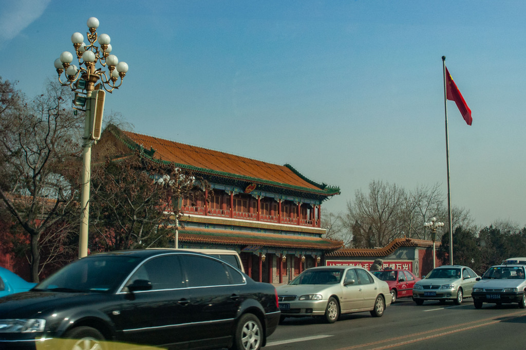2005年中国の旅１　市内車窓風景８＠北京