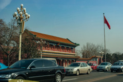 2005年中国の旅１　市内車窓風景８＠北京