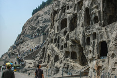 2005年中国の旅２　壮大な龍門石窟＠河南省 洛陽