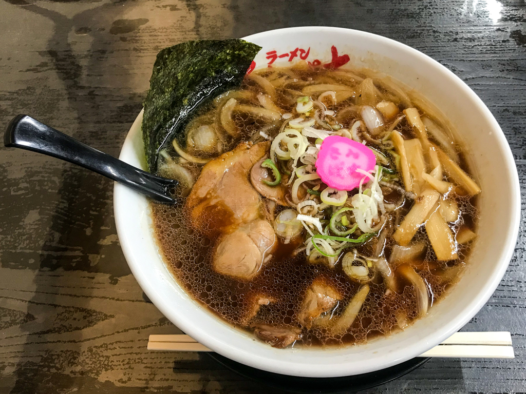 北海道旅行　さんぱちラーメン＠小樽