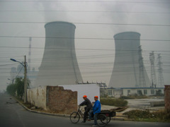 2004年中国の旅３　新設石炭火力発電所＠河南省・焦作