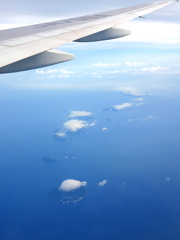 ほっ♪　島国の空