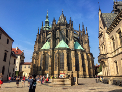 掘出し写真　聖ヴィート大聖堂シュヴェ＠チェコ プラハ