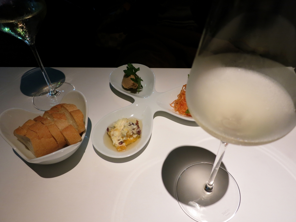 チョイと娘と一杯♪　お口直しにワインを(^^ゞ