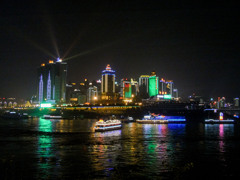 2007年中国の旅１　重慶夜景２＠重慶
