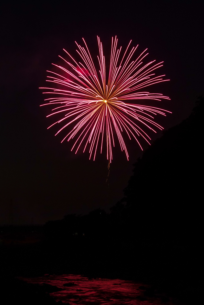 庄川峡花火大会１