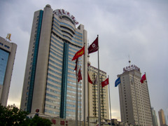 2006年中国の旅１　ホテル周辺光景＠山西省 太原