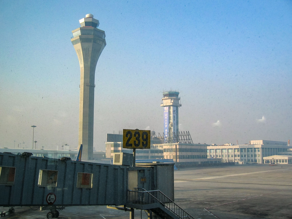 2005年中国の旅１　北京首都国際空港 旧ターミナル＠北京