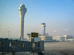 2005年中国の旅１　北京首都国際空港 旧ターミナル＠北京