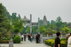 2005年中国の旅２　斉雲塔を望む… 白馬寺＠河南省 洛陽