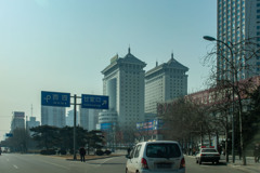 2005年中国の旅１　市内車窓風景４＠北京