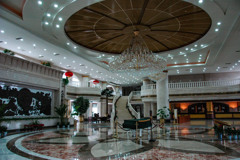 2006年中国の旅１　鶴壁迎賓館ロビー＠河南省・鶴壁