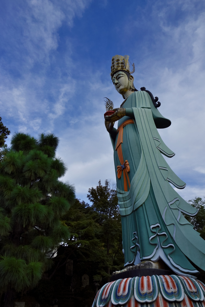 耕三寺　千仏洞地獄峡を抜けると・・・