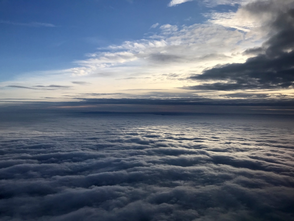 ドイツは雲の下･･･