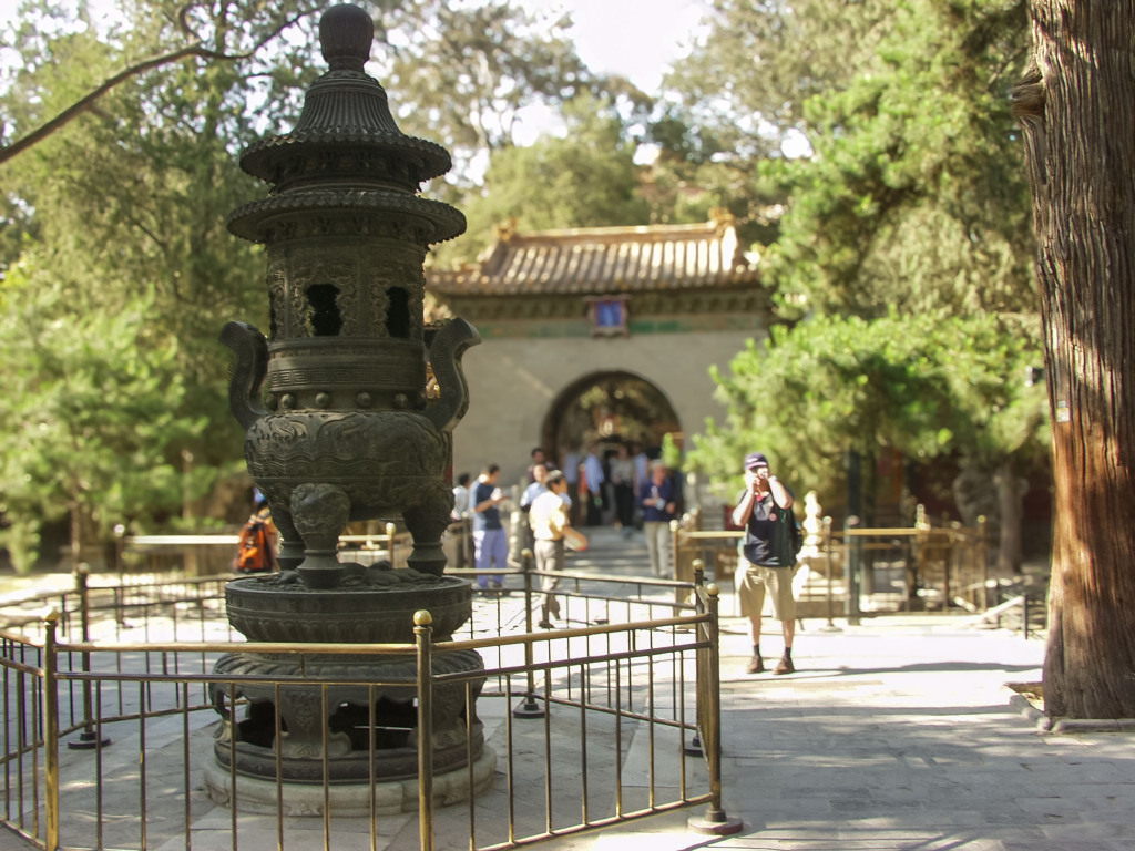 2002年中国の旅　御花園＠北京