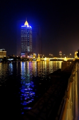 中国の旅　河畔夜景３