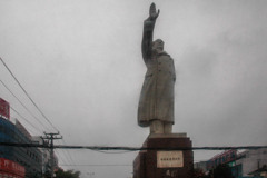 2006年中国の旅1 旧市街の毛沢東像@河南省・鶴壁 2006年中国の旅1 旧市街の毛沢東像@河南省・鶴壁