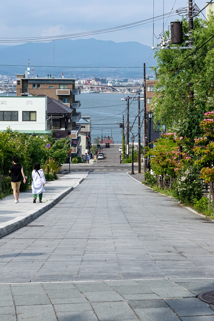 北海道旅行　日和見坂＠函館