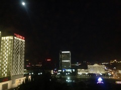 ホテルの窓から@包頭 夜景版