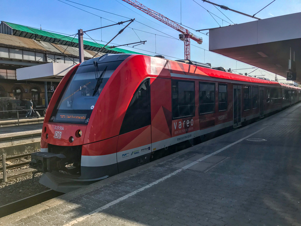 ボン郊外へ･･･ディーゼル列車の旅