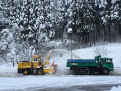 除雪の機械化