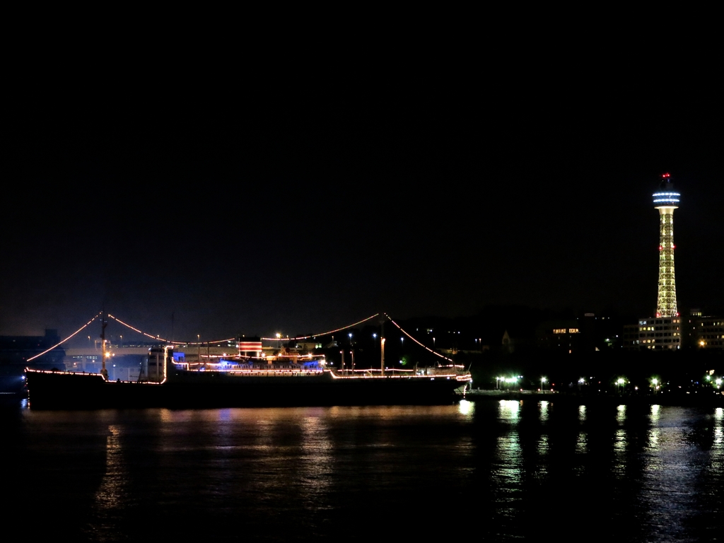 往年の横浜夜景